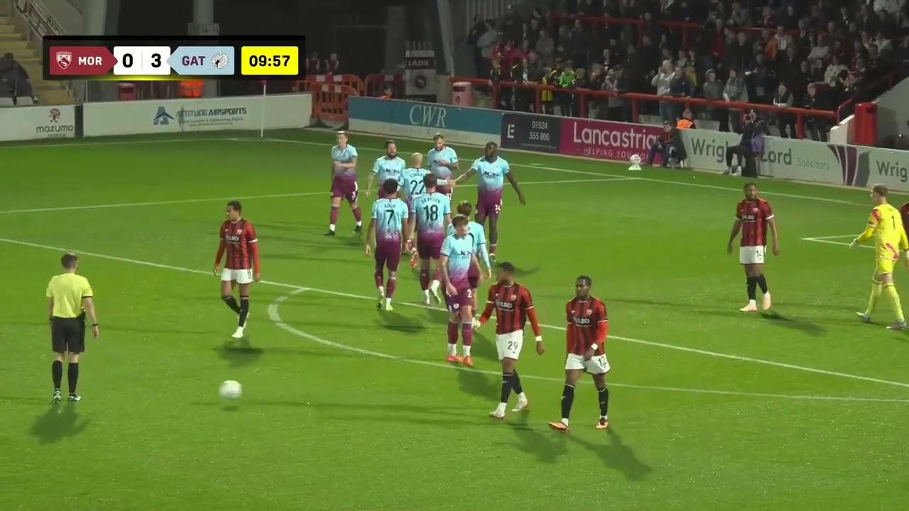 Match Highlights: Morecambe 2 - 5 Gateshead