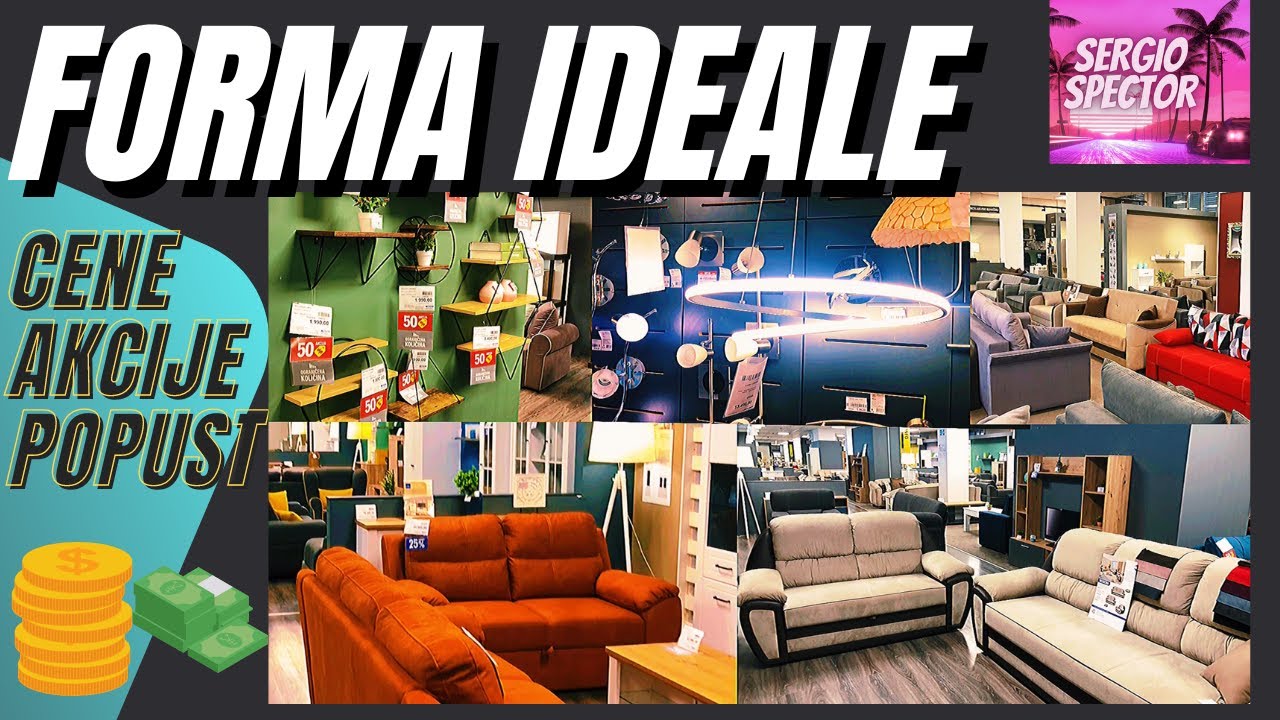 Forma Ideale Dusanovac - cene, salon nameštaja, akcije, obilazak i razgledanje (Belgrade furniture)