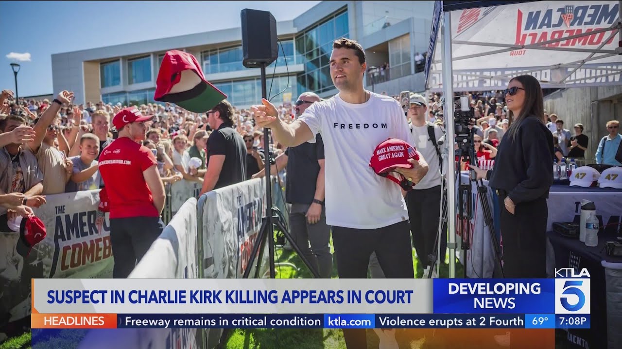 Alleged Charlie Kirk ASSASSIN Tyler Robinson faces Erika Kirk in court as Preliminary Trial Begins