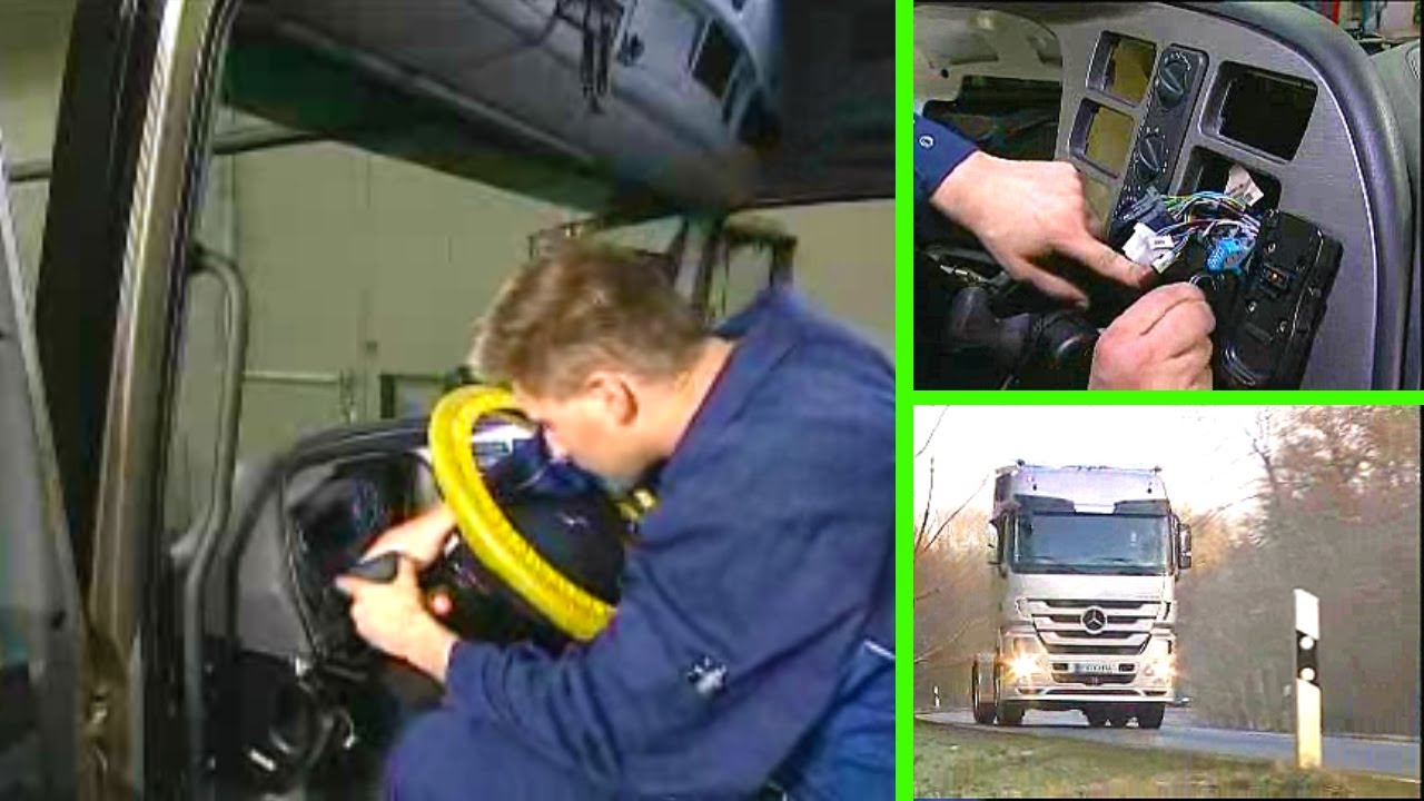 Mercedes-Benz Actros - remove / install the instrument panel (Part 2) | W930, W932, W933, W934