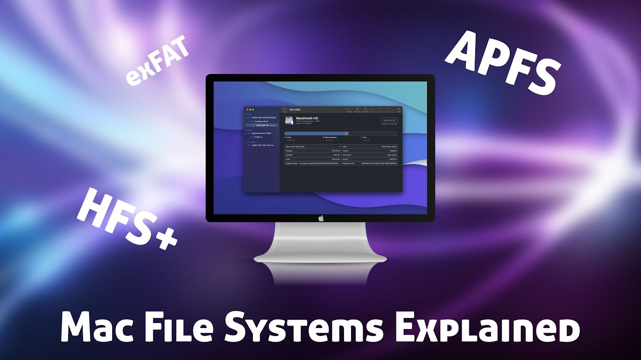Объяснение файловых систем Mac | APFS, HFS+ и другие