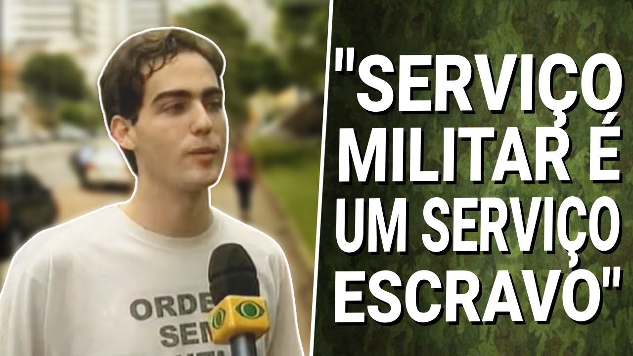 JOVEM ENTRA NA JUSTIÇA CONTRA O SERVIÇO MILITAR OBRIGATÓRIO! ‹ Watch Lopes ›