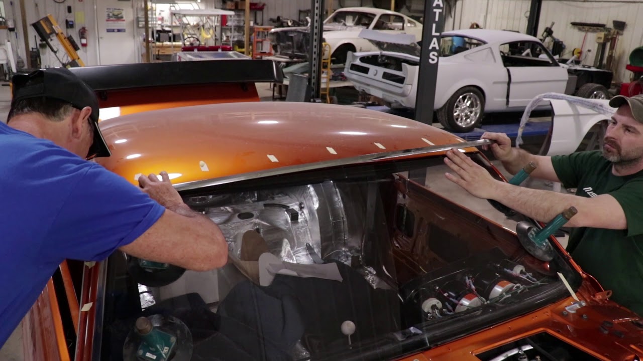 1969 1970 Mustang Windshield Installation