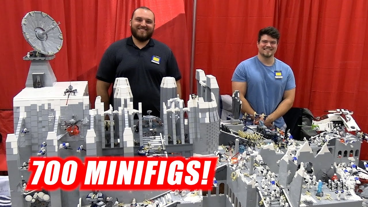 Огромная LEGO Star Wars Rhen Var Citadel из 50 000 деталей из Battlefront 1