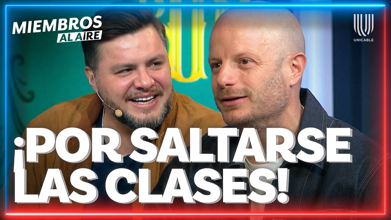 Facundo cuenta el tremendo oso que pasó por no hablar inglés | Miembros al aire