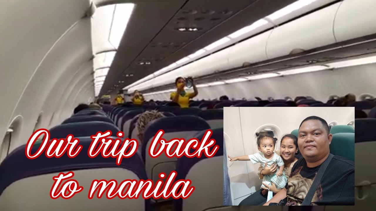 Tacloban Airport To Manila ( First timer makasakay sa Eroplano )
