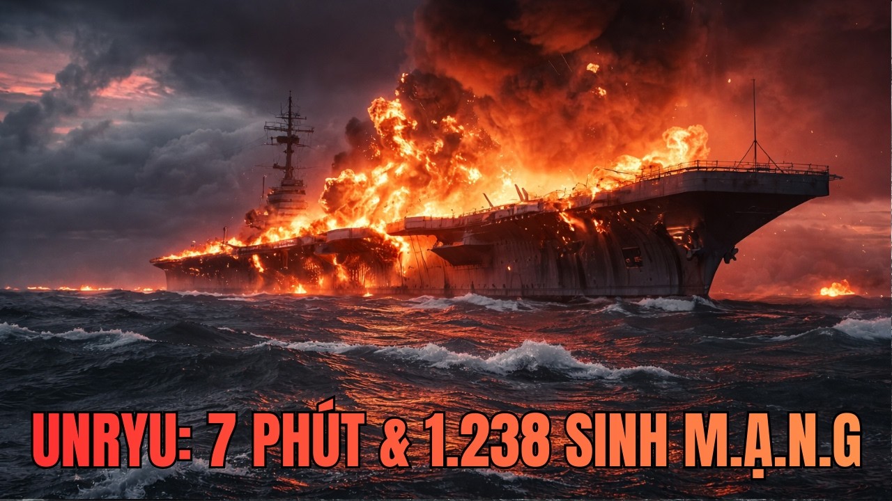 Unryu chìm trong 7 phút: 1.238 người c.h.ế.t vì vũ khí bí mật của chính Nhật Bản