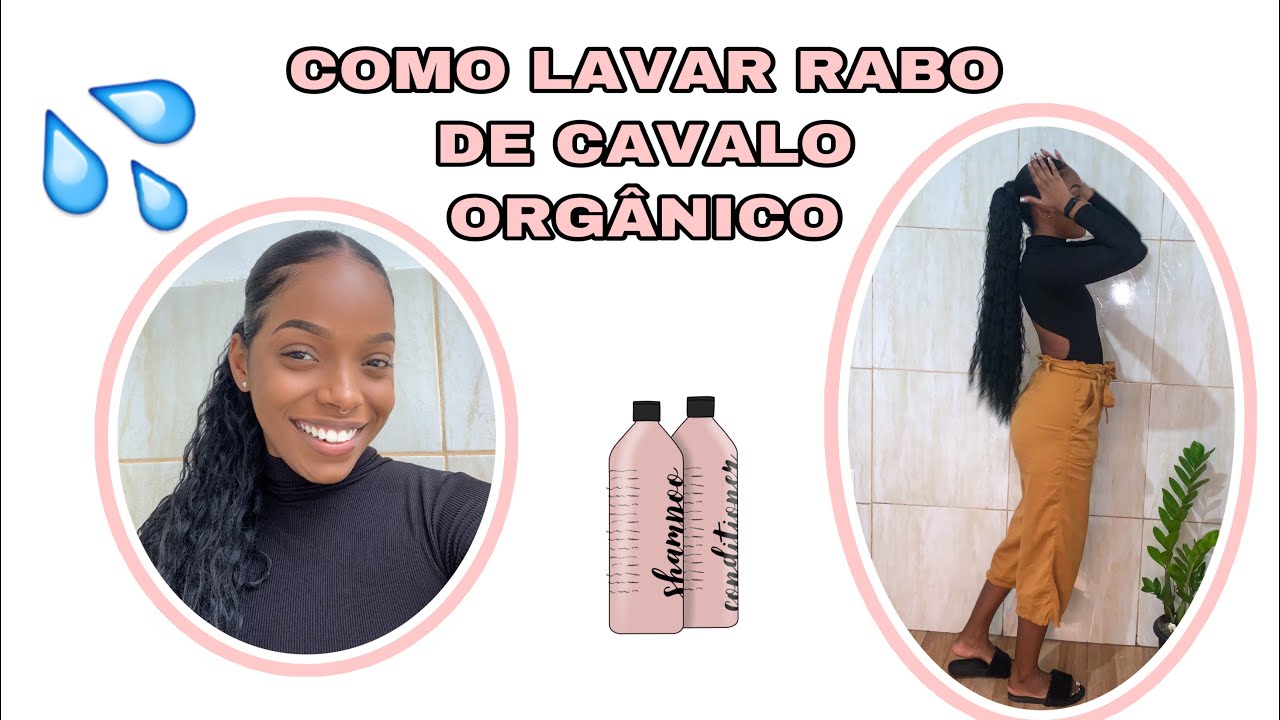 RABO-DE-CAVALO ORGÂNICO - COMO LAVAR?