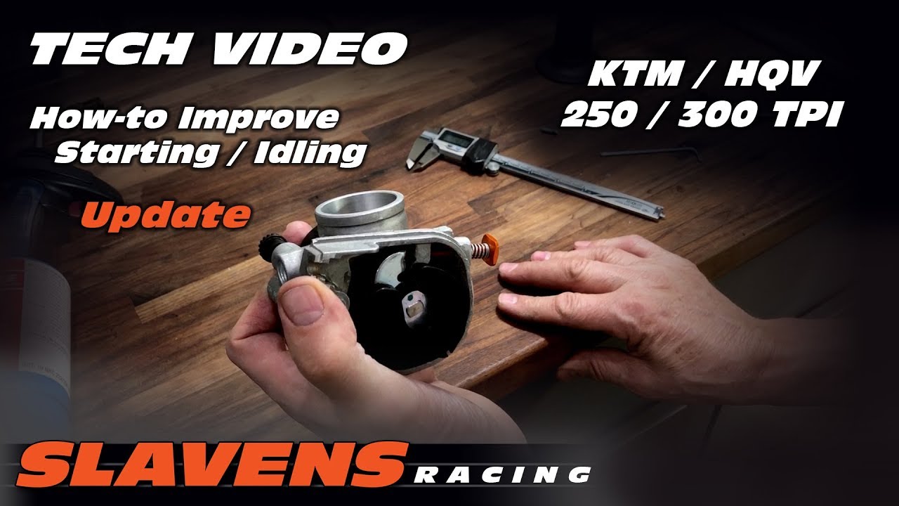 How-to Improve Starting, Idling on KTM & HQV 250 300 TPI