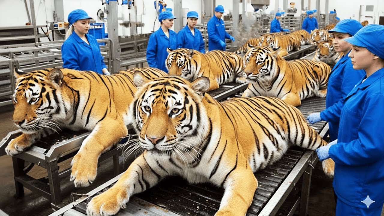Inside the TITAN TIGER Factory: Billion-Dollar Fur & Forbidden Medicine