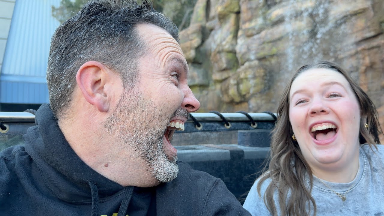 Мы провели весь день в Universal Studios Hollywood.