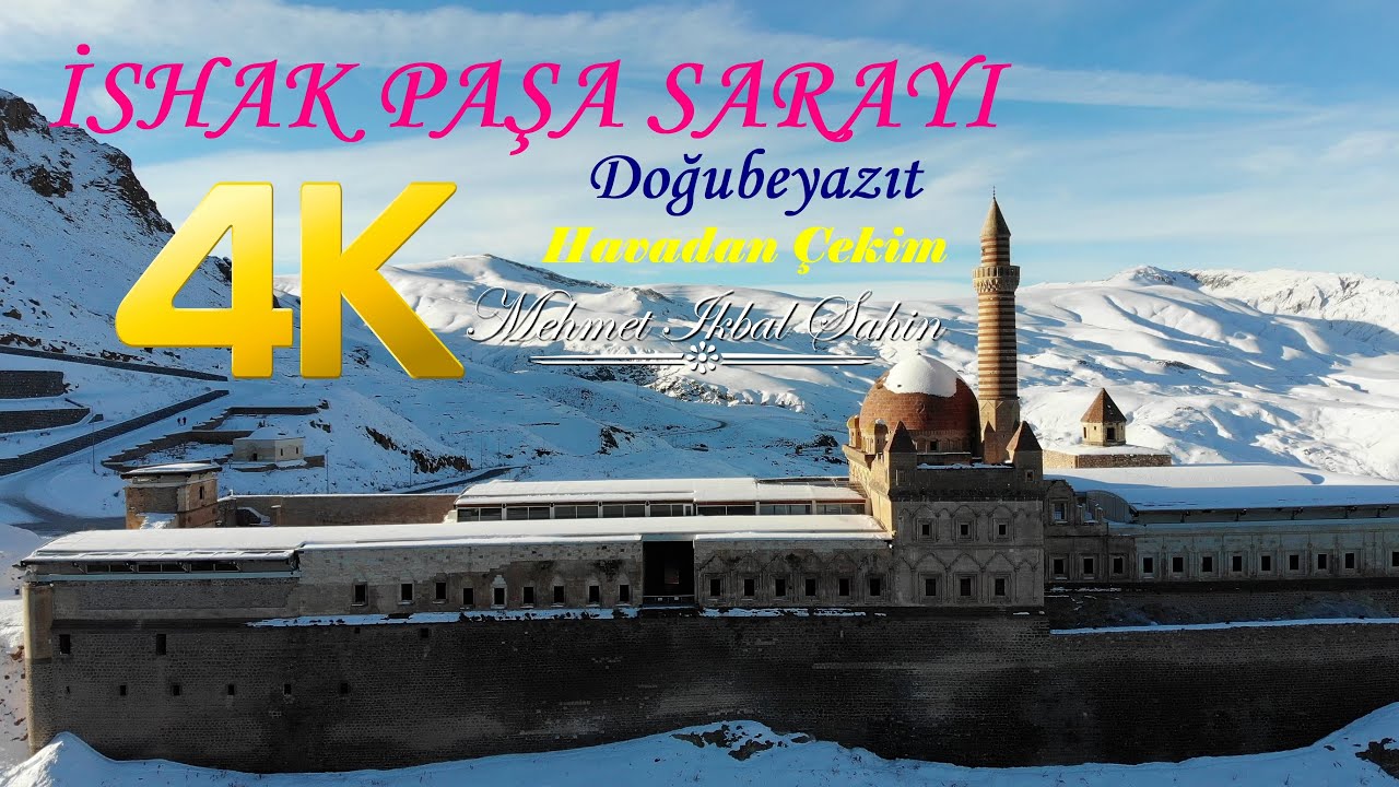 İshak Paşa Sarayı - Gün Doğarken (Doğubeyazıt) 4K Havadan Çekim 1 - 3 Şubat 2021 Çarşamba