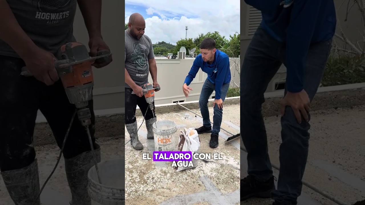 Como corregimos empozamientos en Marin Membrana!