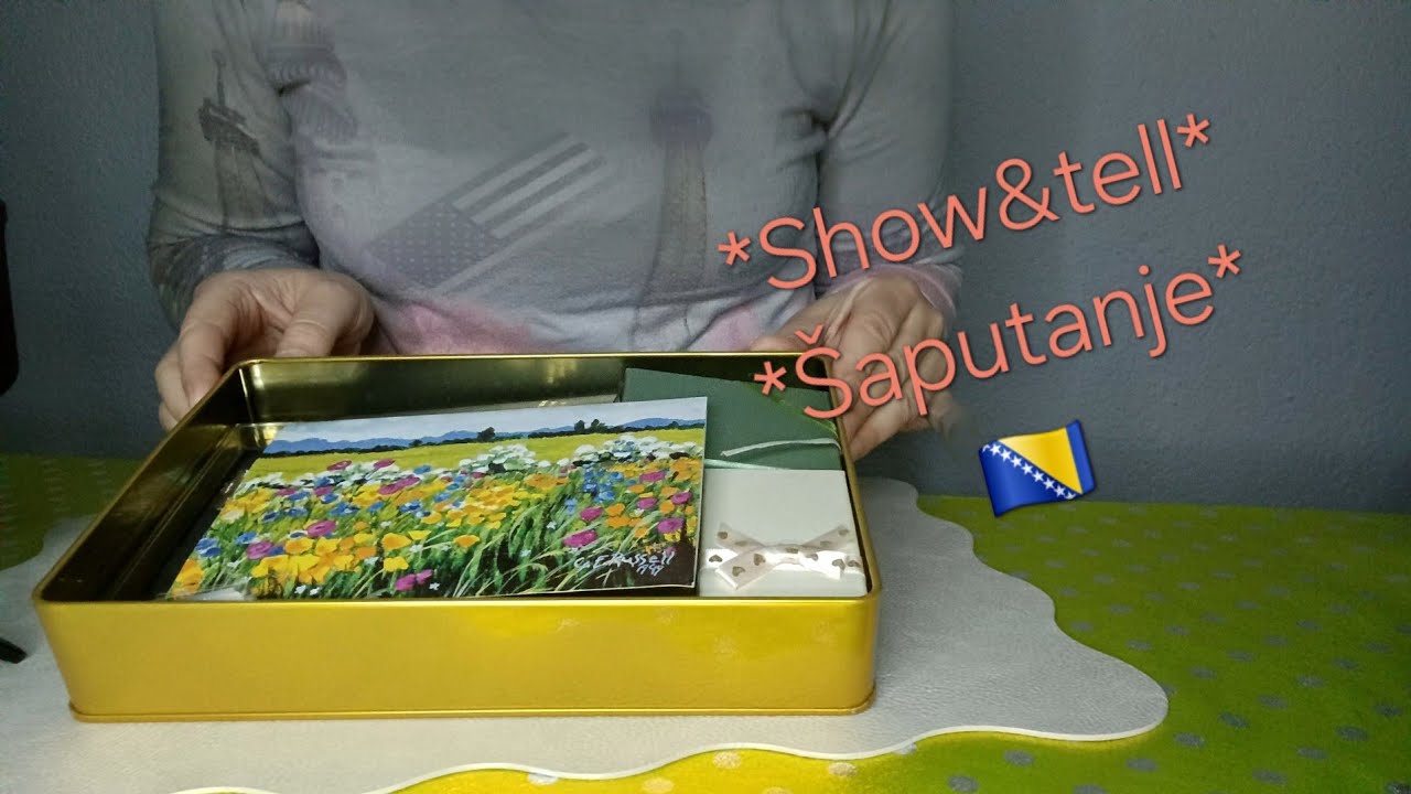 Asmr 🇧🇦* Show and tell* ,whispering asmr , asmr šaputanje #asmrwhisper 