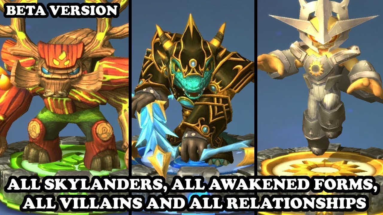 Skylanders: Ring of Heroes [BETA] - All Skylanders, All Awakened Forms, All Villains