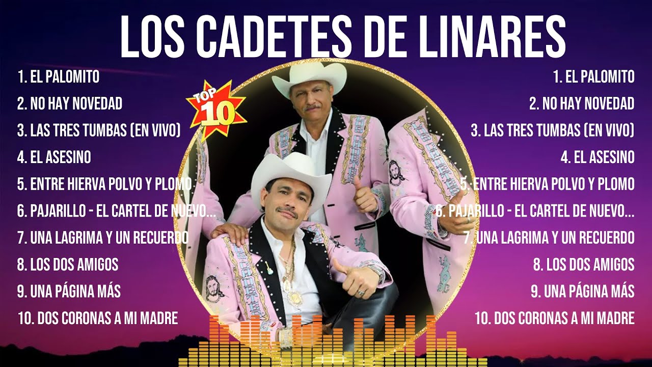 Los Cadetes De Linares Greatest Hits 2024Collection - Top 10 Hits Playlist Of All Time