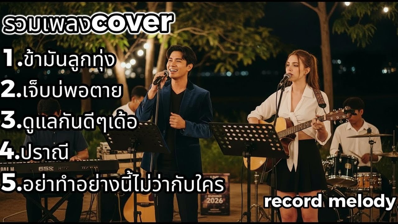 รวม 5 เพลง Cover ยอดฮิต ฟังเพลินต่อเนื่อง [Record Melody]