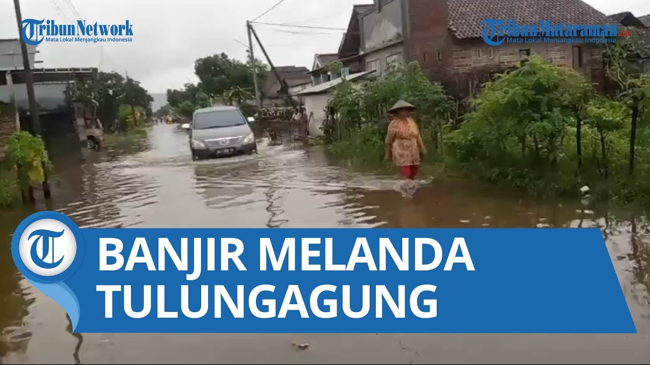 150 Rumah di Desa Ngranti Tulungagung Dilanda Banjir, Air Meluap Dari Sungai