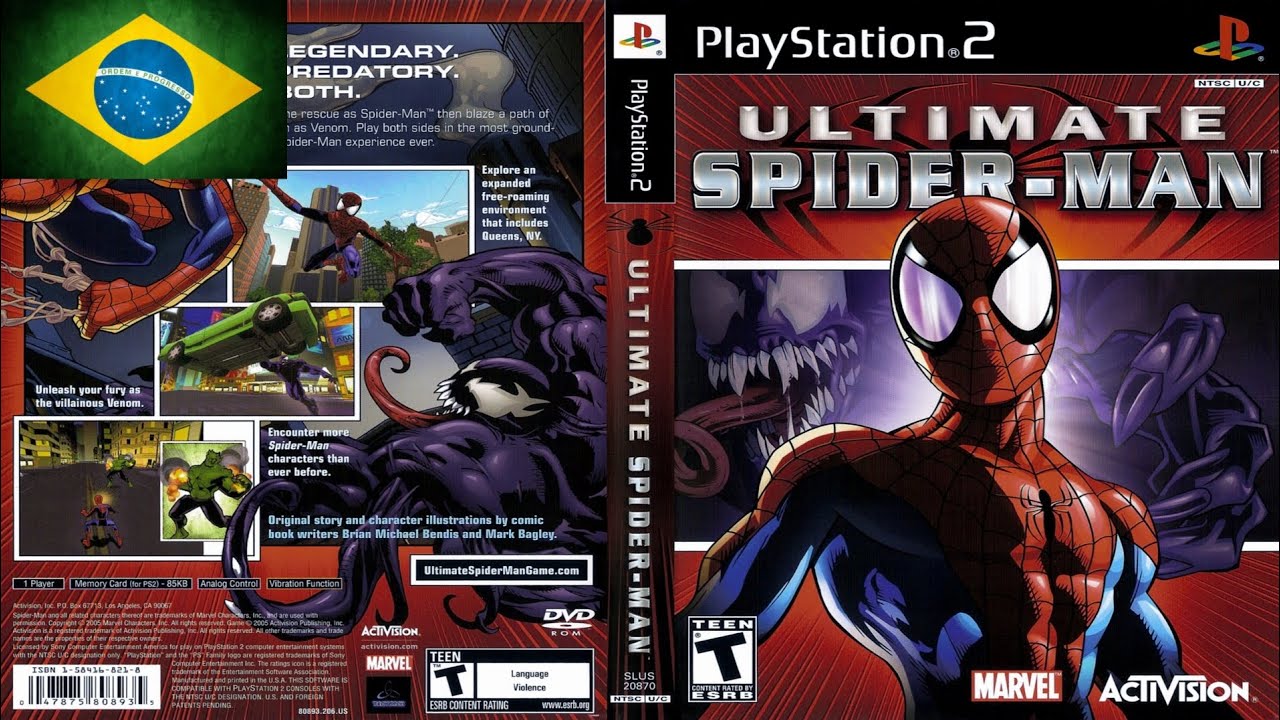 Ultimate Spider-Man: Limited Edition - Traduzido Português (PT-BR) - PS2