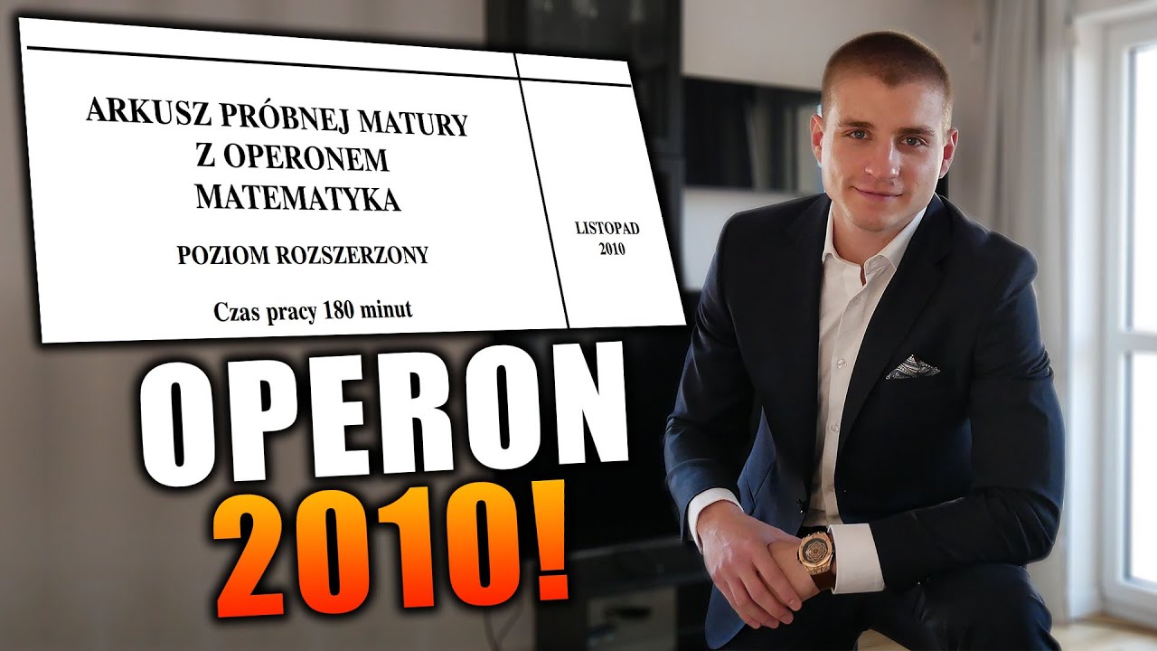Matura Matematyka Rozszerzona OPERON 2010