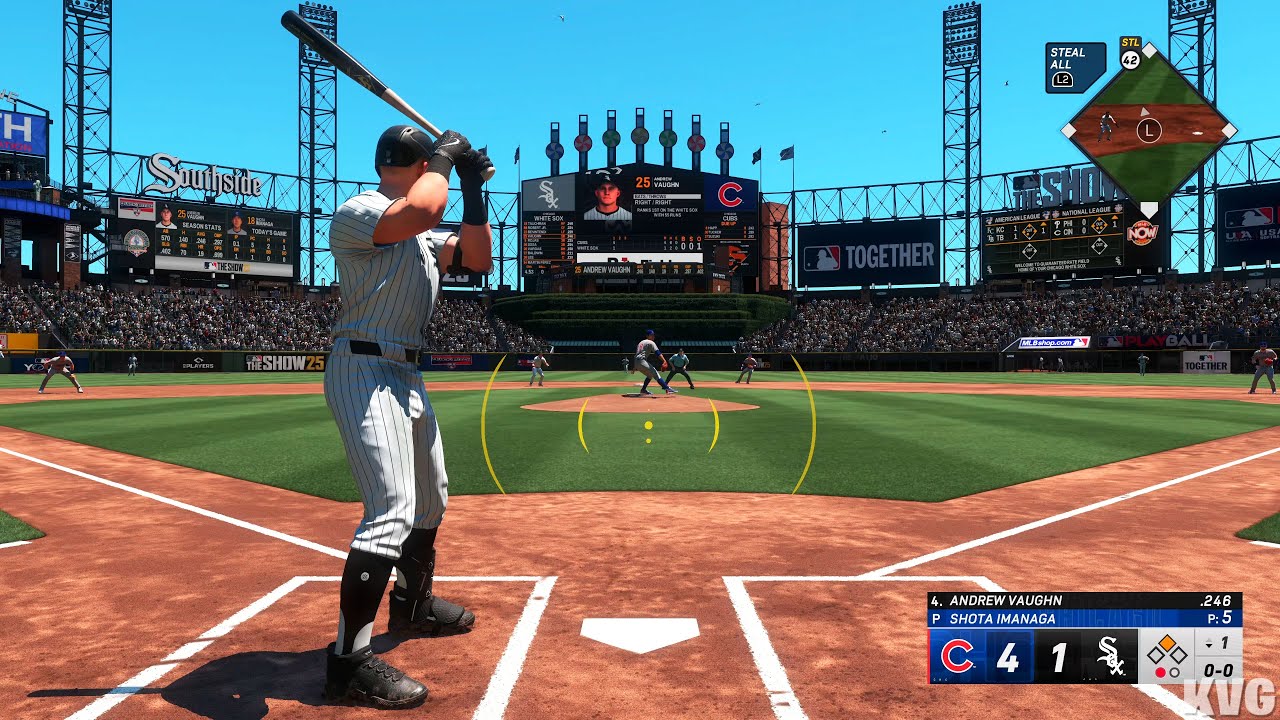 MLB The Show 25 - Chicago Cubs vs Chicago White Sox - Gameplay (PS5 UHD) [4K60FPS]