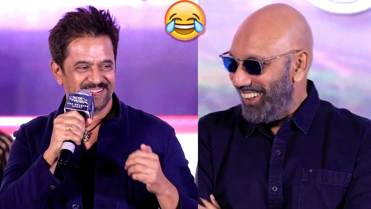Director Arjun Sarja Superb Speech at Seetha Payanam Telugu Pre Release Event|Brahmanandam