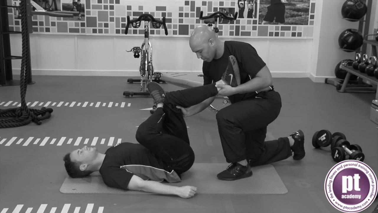 Lying Gluteals & Piriformis Stretch - Personal Training: Pt Academy