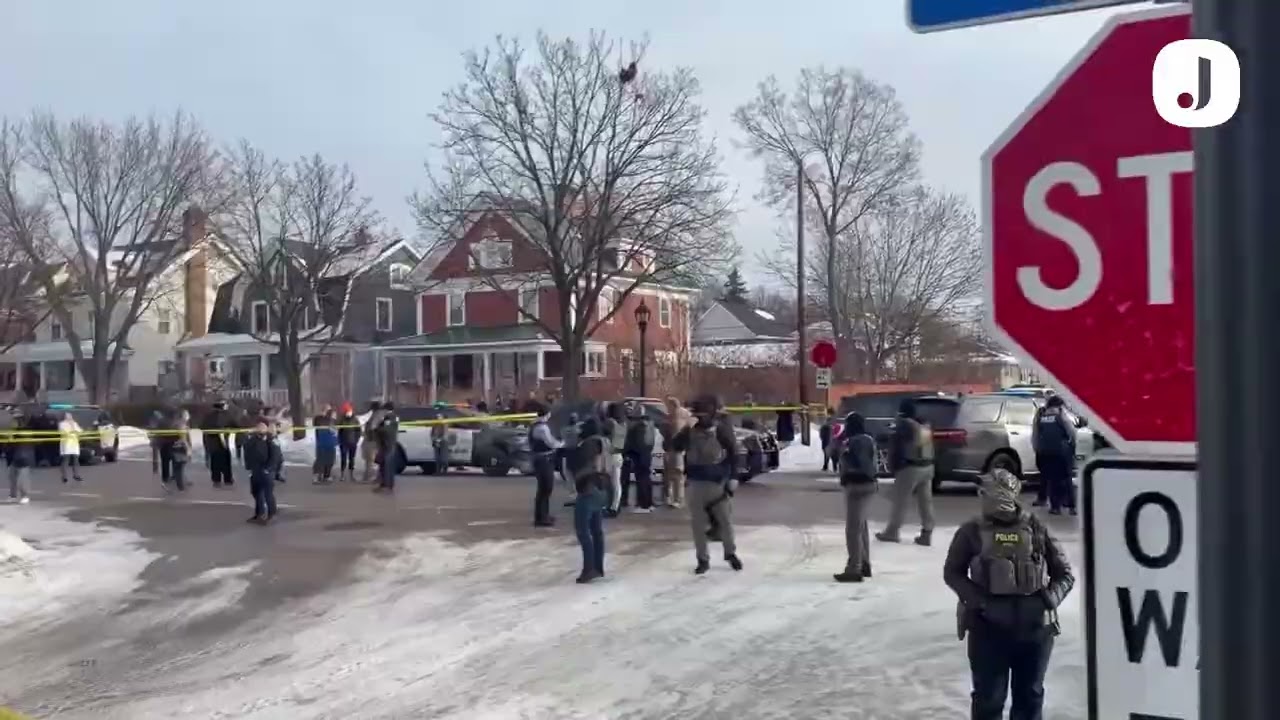 US police cordon off scene of ICE shooting