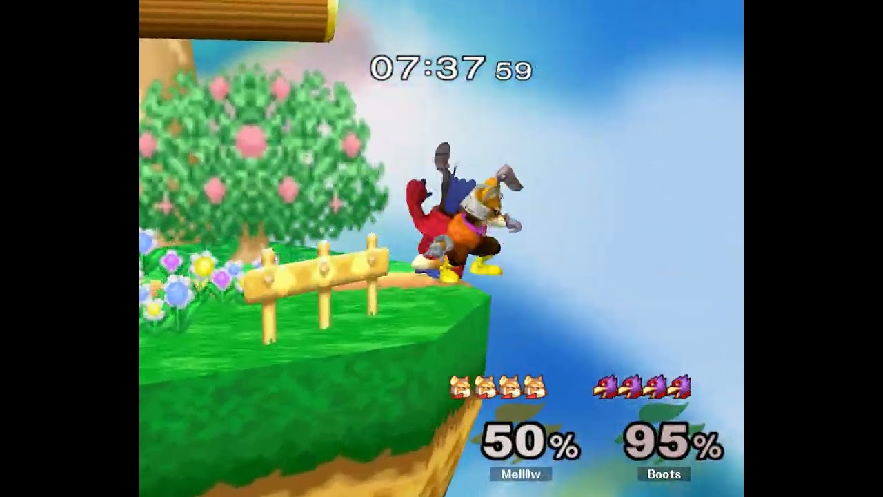 [ass] 178 - Melee Singles LR3 — Mell0w ⟮Fox⟯ vs Boots ⟮Falco⟯