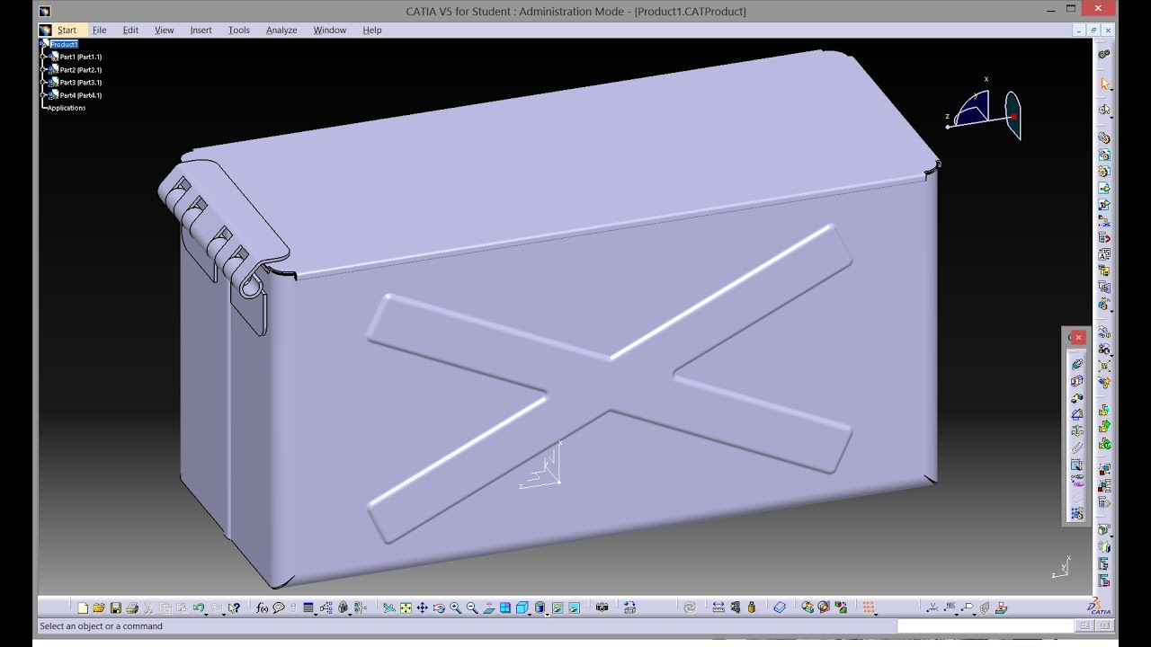 CATIA V5 - GENERATIVE SHEETMETAL DESIGN