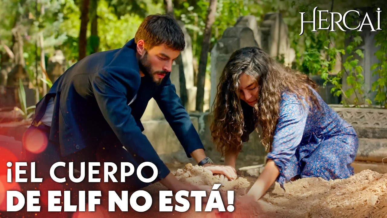 ¡Reyyan y Miran encuentran la tumba de Elif vacía! | Hercai