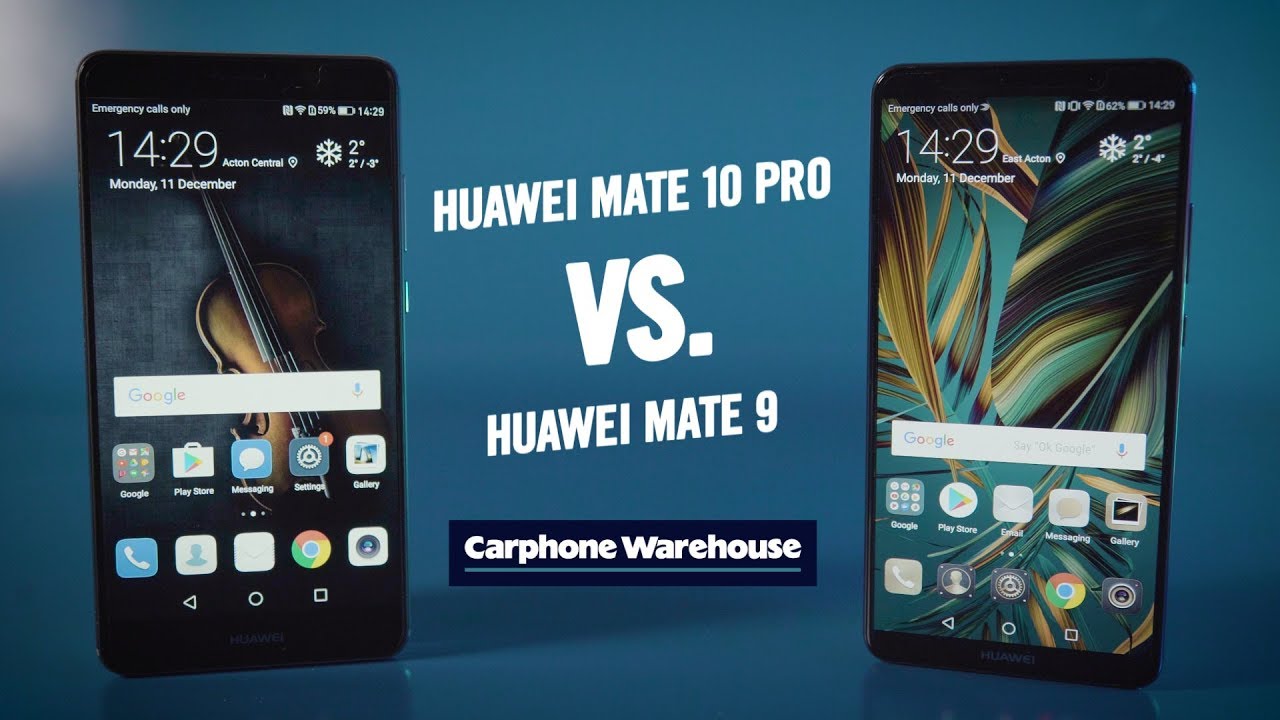 Huawei Mate 10 Pro vs Mate 9