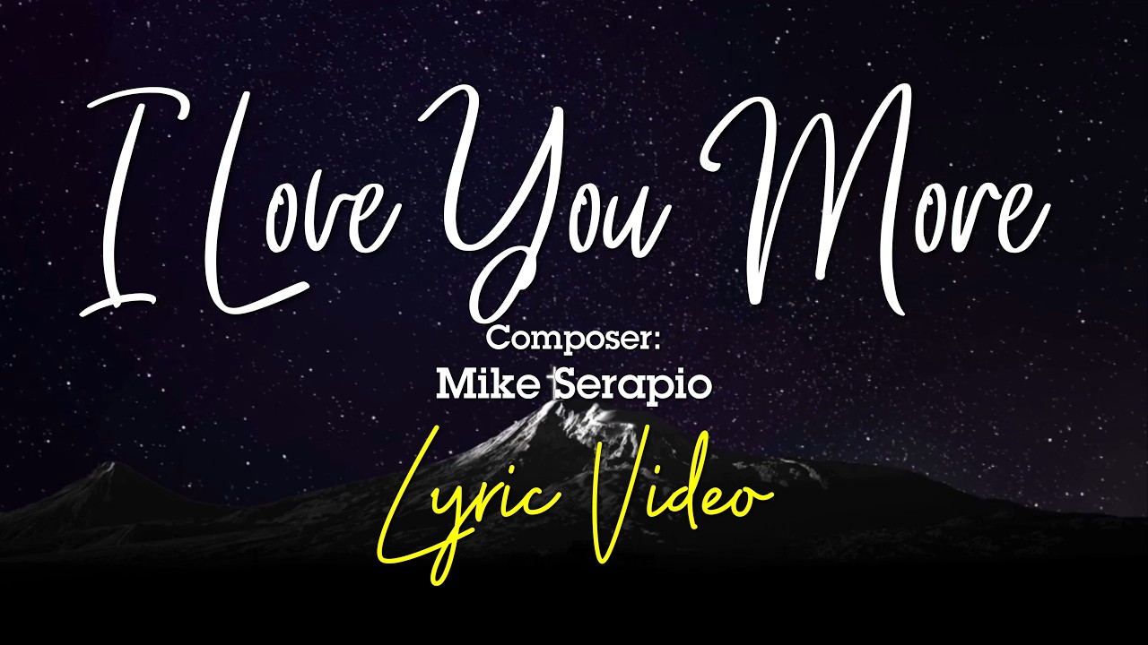 I Love You More - Liveloud (Lyric Video)