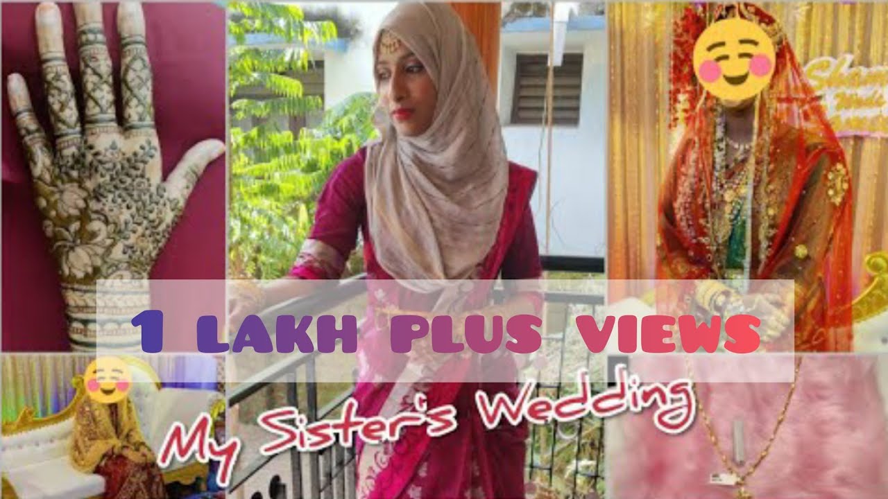 எங்க ஊரு நிக்காஹ் எப்படி இருக்குனு பாருங்க/ My sister's marriage vlog/ Mehandi night/ Nikkah  vlog