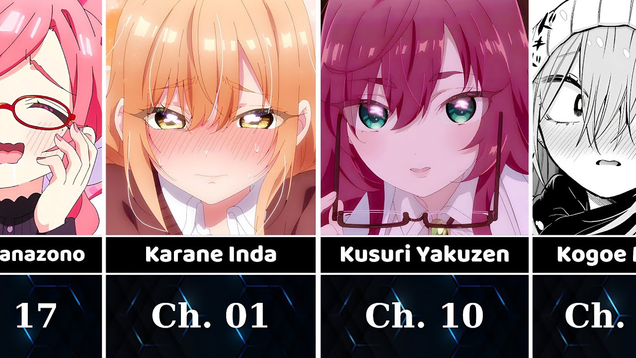 All of Rentarou's Girlfriends in The 100 Girlfriends Who Really...Really Love You