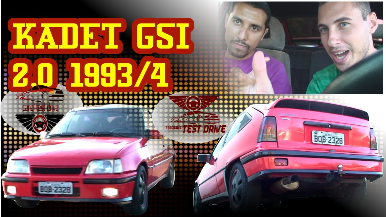 CHEVROLET KADET GSI 2.0 1993/1994 ( CANAL TEST DRIVE )
