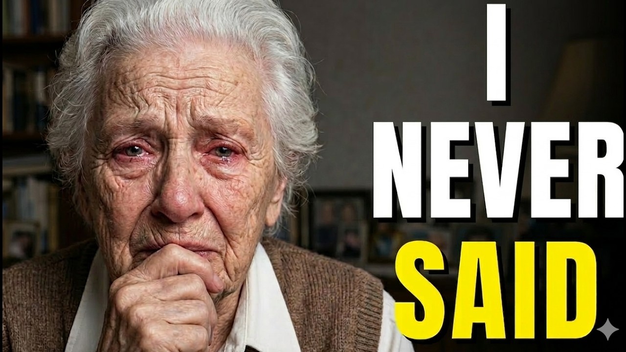 I'm 79… The Five Words I Never Said