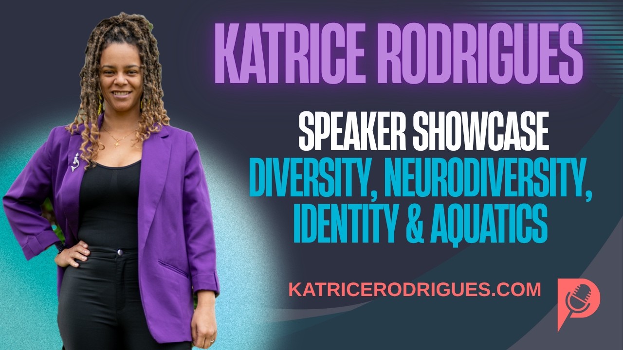 Katrice Rodrigues - Speaker Showcase | Diversity, Equity & Social Impact in Aquatics 🎤