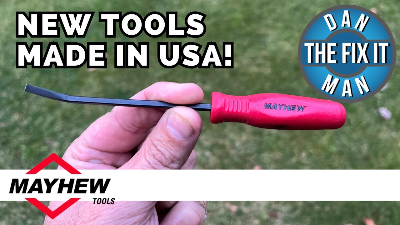 Mayhew Tools - Made in the USA Since 1856! - New 2PC Mini Pry Bar Set!