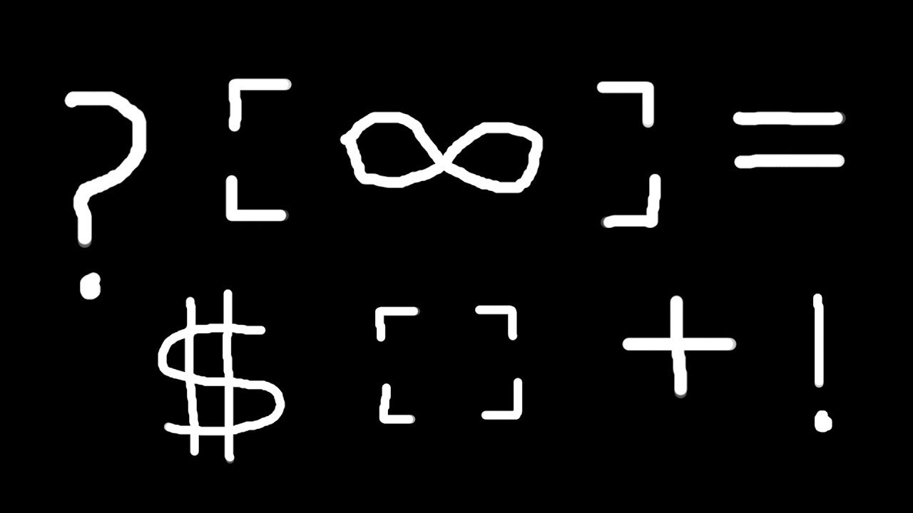 Scribble/Doodle Symbol Animation Pack (Free Download) Green Screen