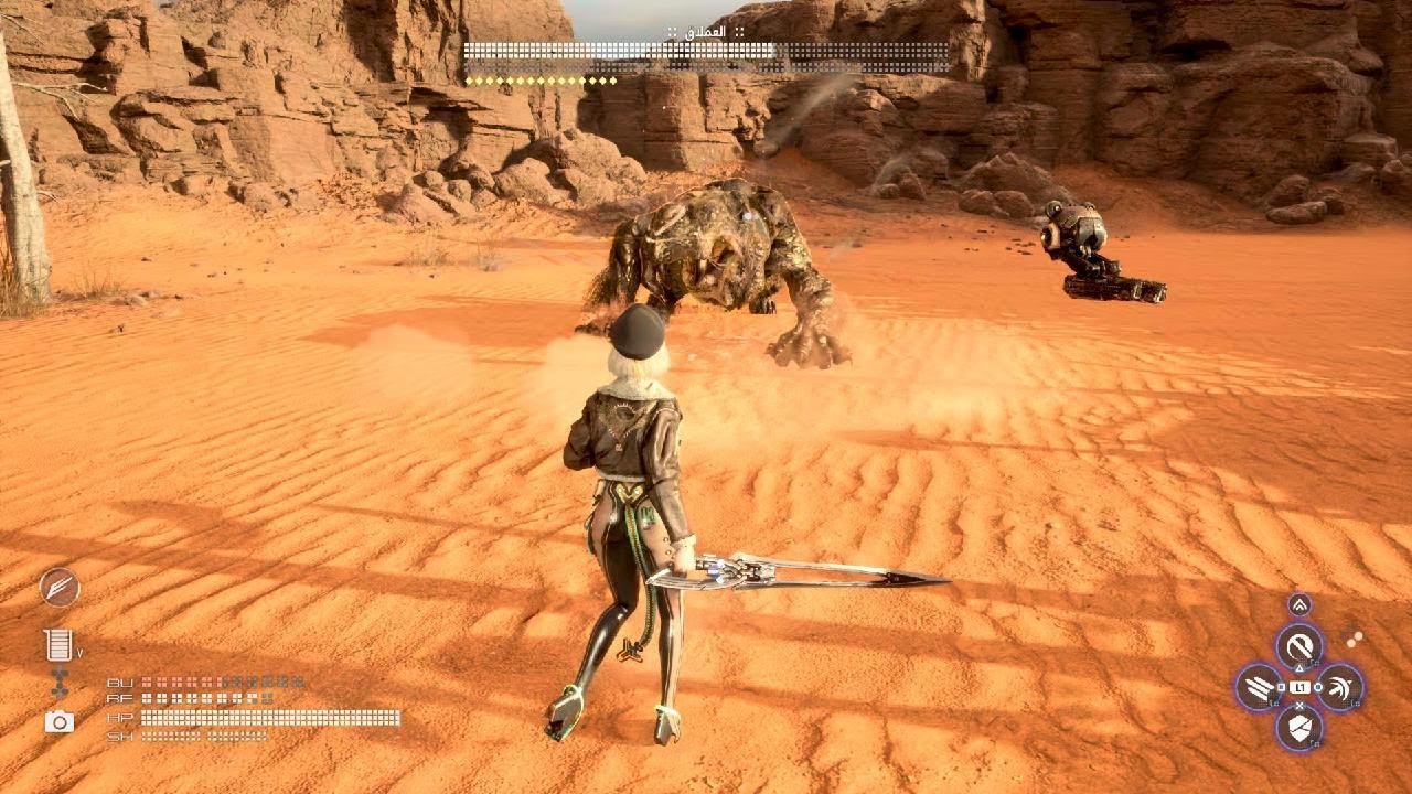 Stellar Blade , behemoth (NG) no damage Hard difficulty
