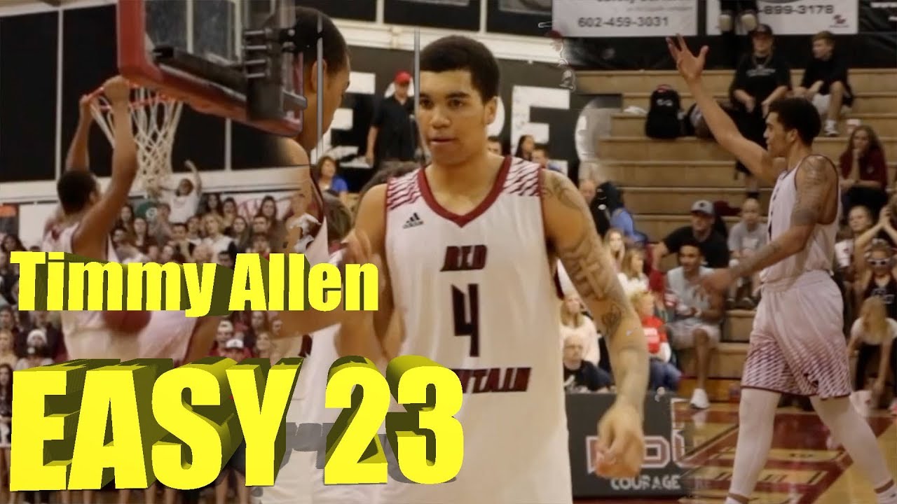 Timmy Allen Goes For EASY 23 pts In 22 pt win