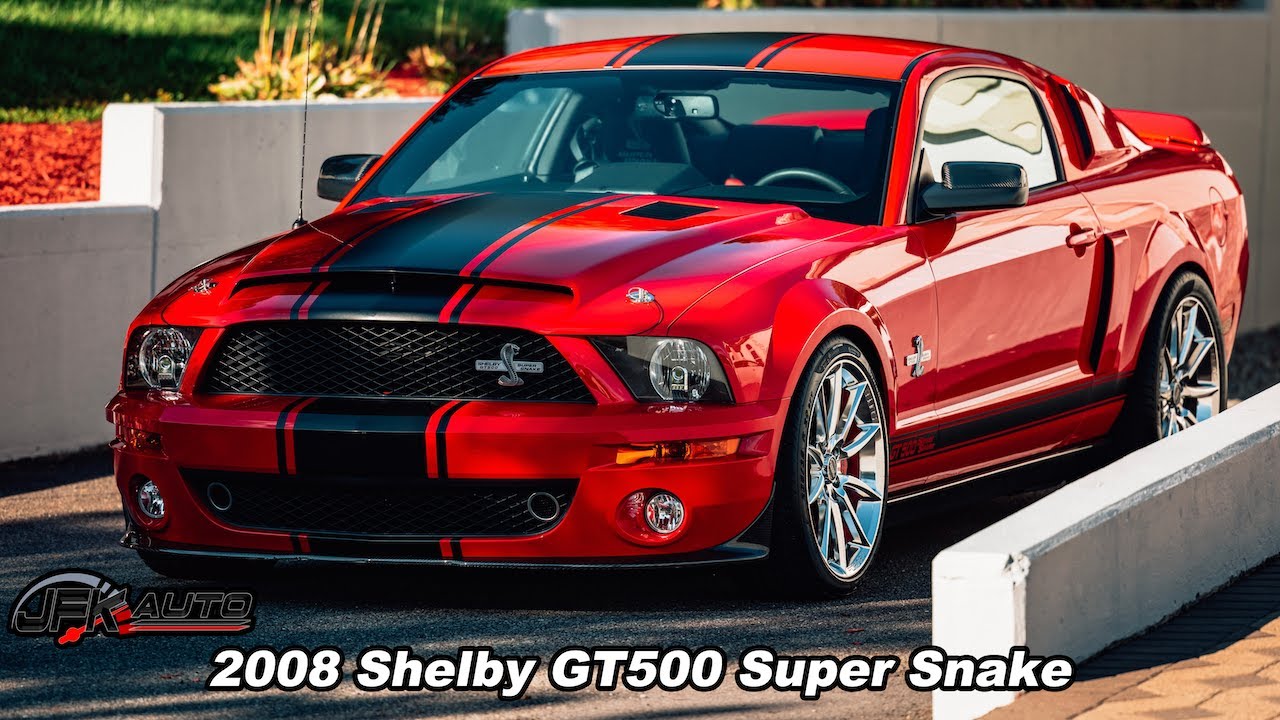 2008 Shelby GT500 Super Snake with 725 Horsepower - JFK Auto