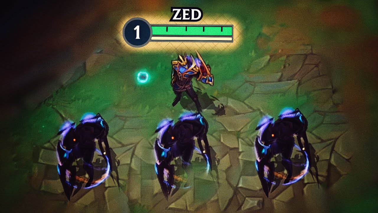 HOW MANY SHADOWS DO YOU HAVE? ZED: YESSS | WILD RIFT