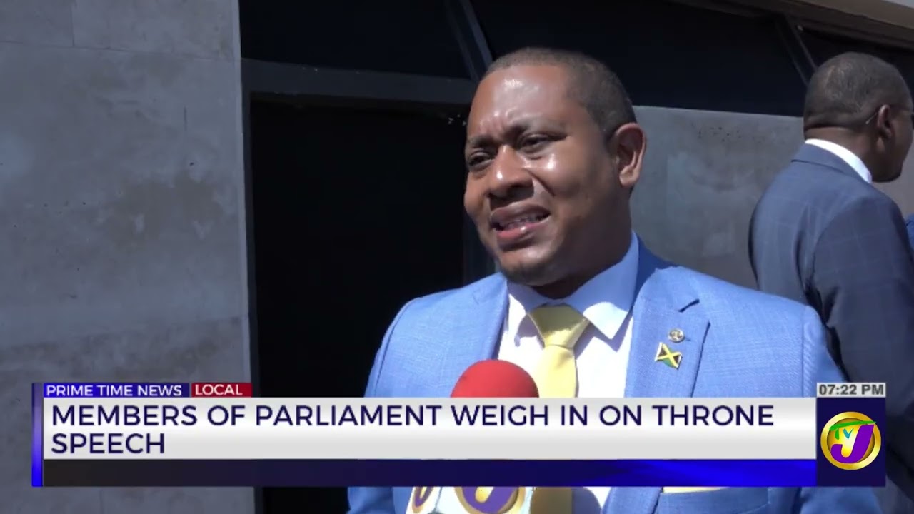 Members Of Parliament Weigh In On Throne Speech  | TVJ News