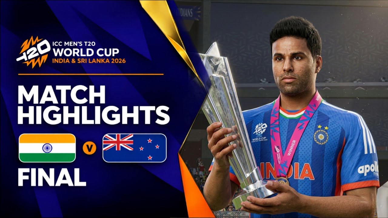 Real Cricket&trade; | IND🇮🇳 vs NZ🇳🇿 | FINAL🏆| ICC T20 WC 2026