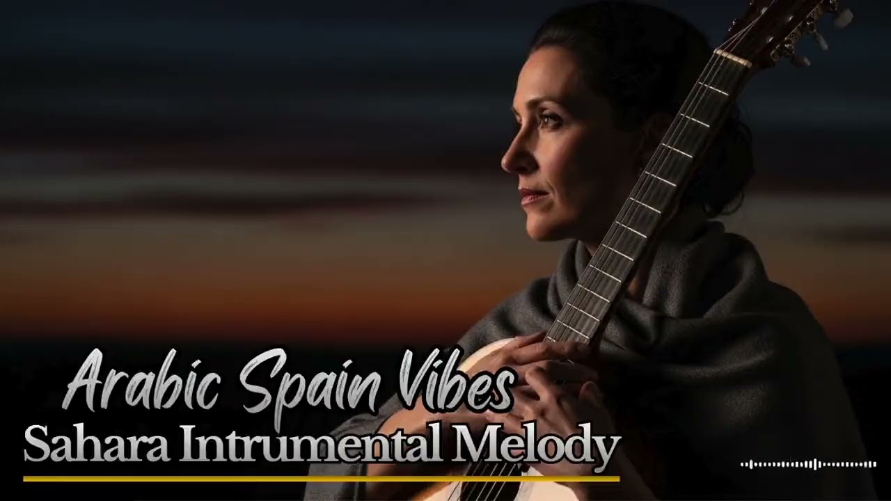 Desert Nights Arabic Spanish Instrumental — Soulful Guitar Under Desert Moon