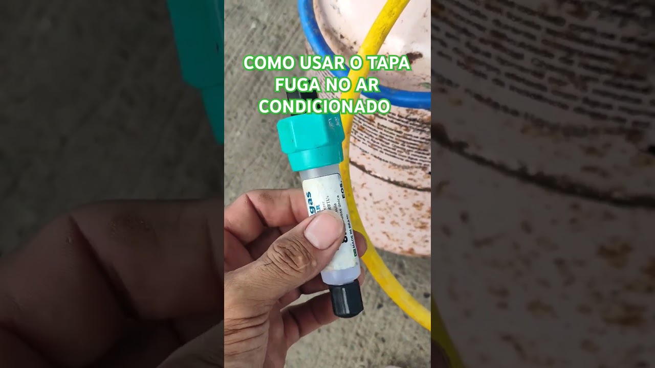 COMO USAR O TAPA FUGA NO AR CONDICIONADO SPLIT 👉 LINK NA DESCRICAO DO MATERIAIS