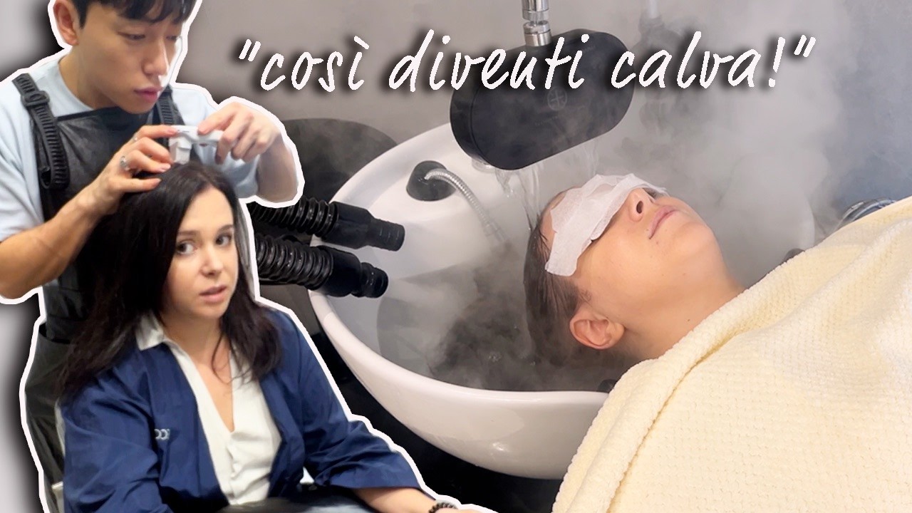 Mi ha salvato i capelli! Provo la SPA capelli Coreana a 15 STEP! - VLOG