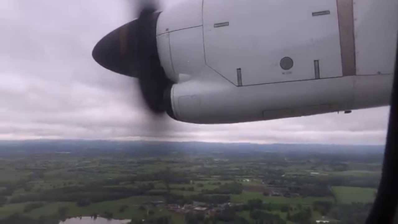 Aer Lingus Regional ATR 72-600 EI-FAV Dublin to Manchester FULL FLIGHT